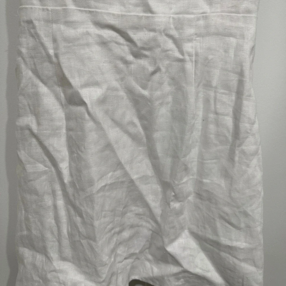 Reformation Pearson Linen Dress White Size 4 NWT - Picture 9 of 11